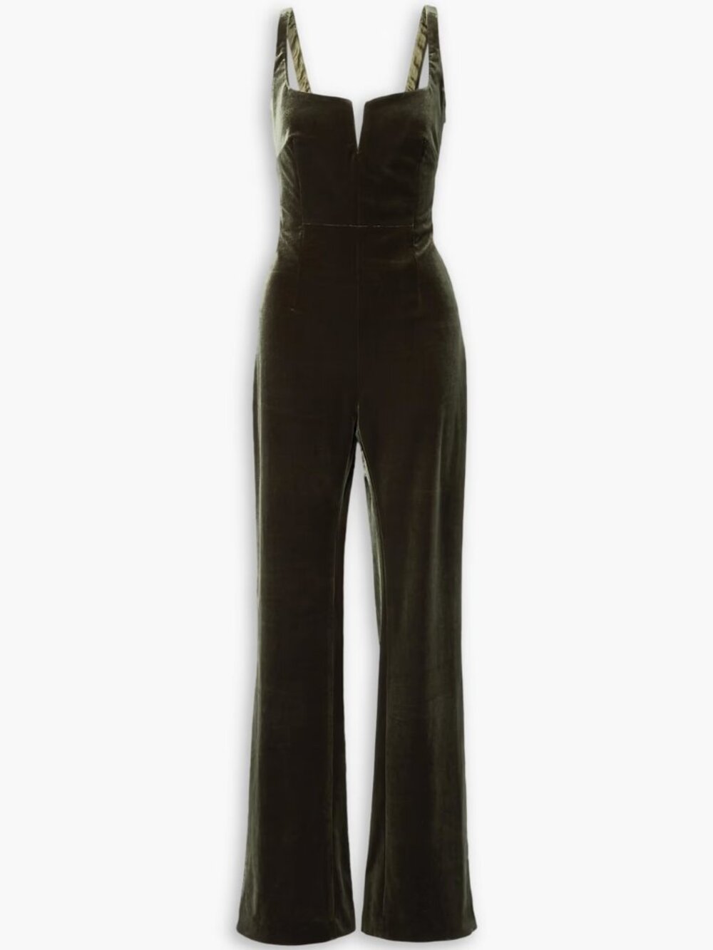 GALVAN LONDON Velvet Jumpsuit - size FR34/XS